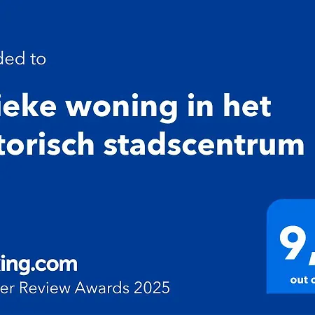 Unieke Woning In Het Historisch Stadscentrum Holiday home *